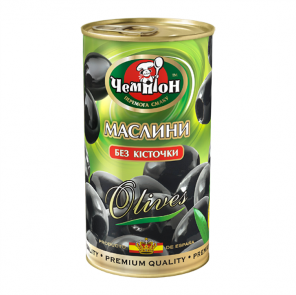 Маслини без кісточки ЧЕМПІОН, 350 г